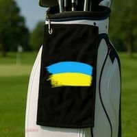 Ukraine Flag Golf Towel thumb 2