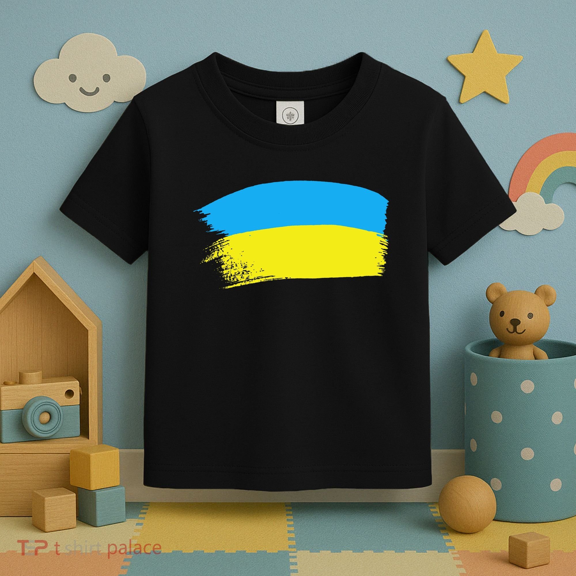 Ukraine Flag Toddler T-Shirt