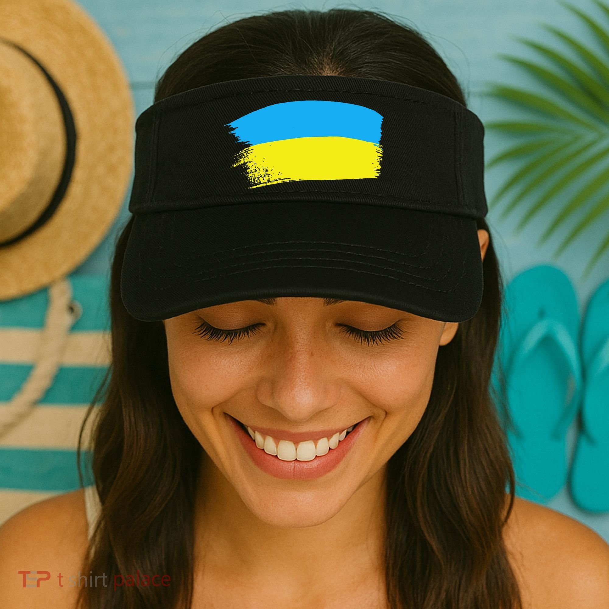 Ukraine Flag Visor