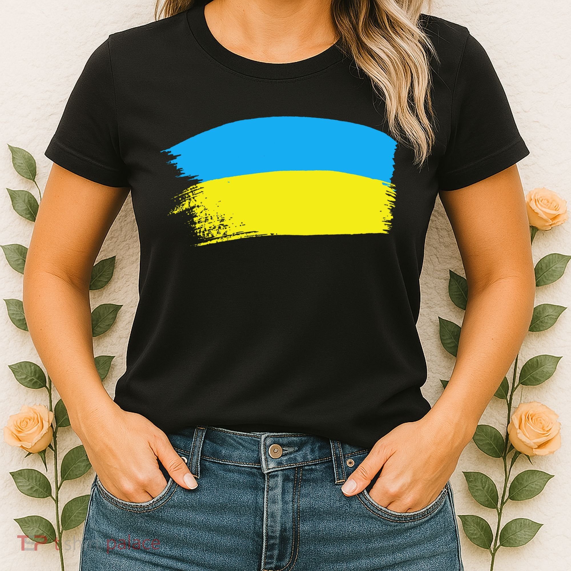 Ukraine Flag Women's T-Shirt