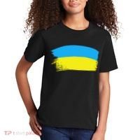 Ukraine Flag Kids T-Shirt thumb 2