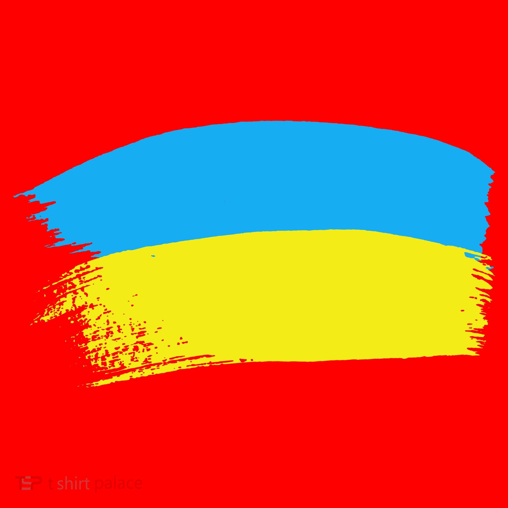 Ukraine Flag Santa Hat