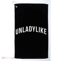 Unladylike Feminist Golf Towel thumb 0