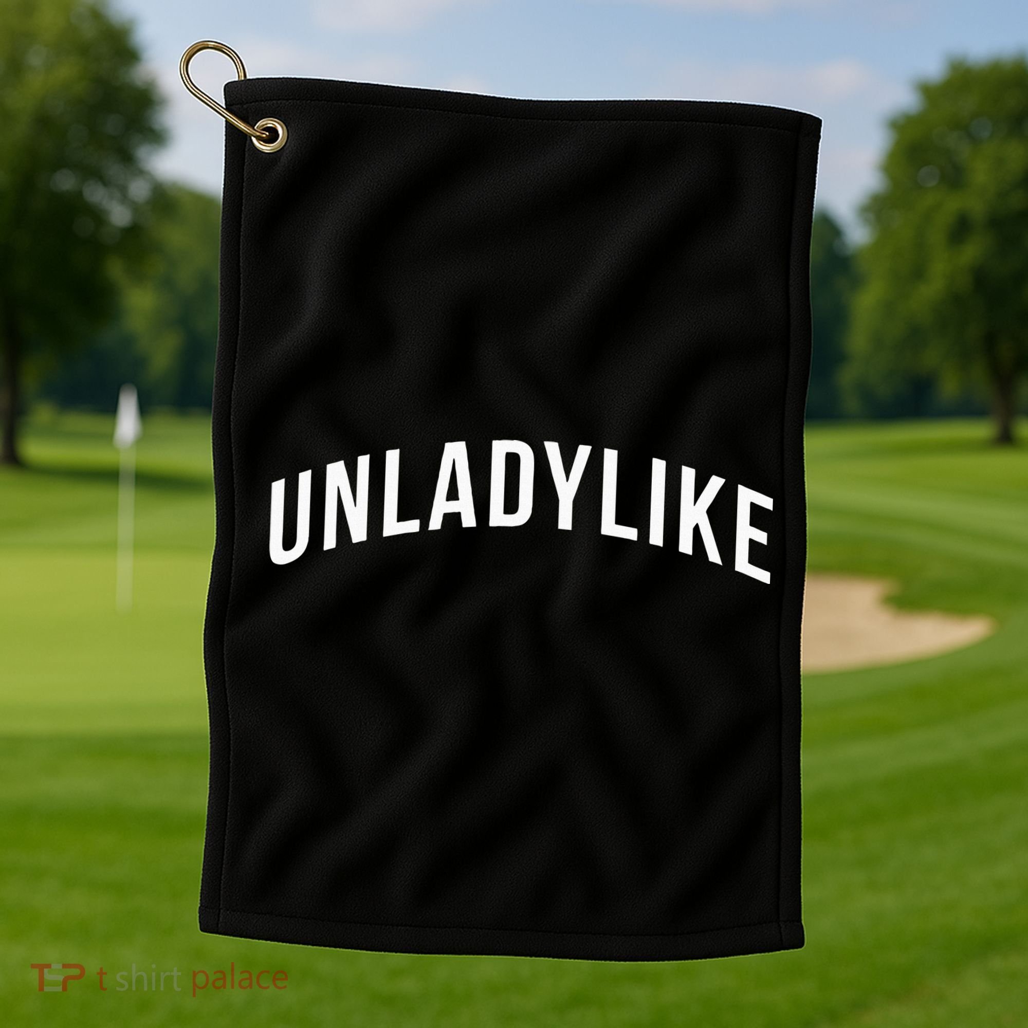 Unladylike Feminist Golf Towel