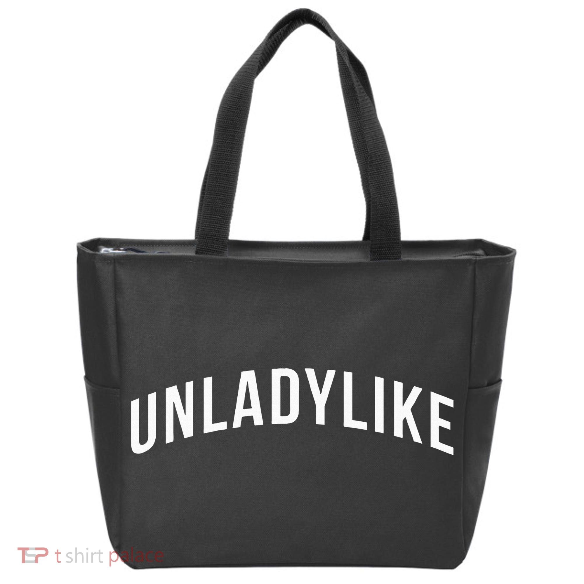 Unladylike Feminist Tote Bag