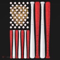 Us Flag Vintage Baseball Flag American Baseball Flag T-Shirt thumb 7