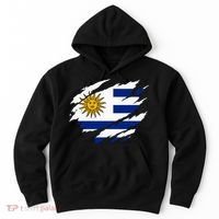 Uruguay Flag With Sun Graphic For Soccer Fans Hoodie thumb 0
