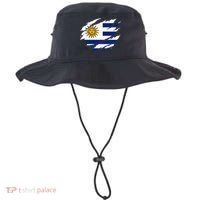 Uruguay Flag With Sun Graphic For Soccer Fans Bucket Hat thumb 0