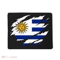 Uruguay Flag With Sun Graphic For Soccer Fans Mousepad thumb 0