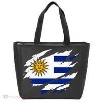 Uruguay Flag With Sun Graphic For Soccer Fans Tote Bag thumb 0