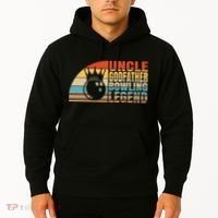 Uncle Godfather And Bowling Legend Bowling Uncle Gift Hoodie thumb 2