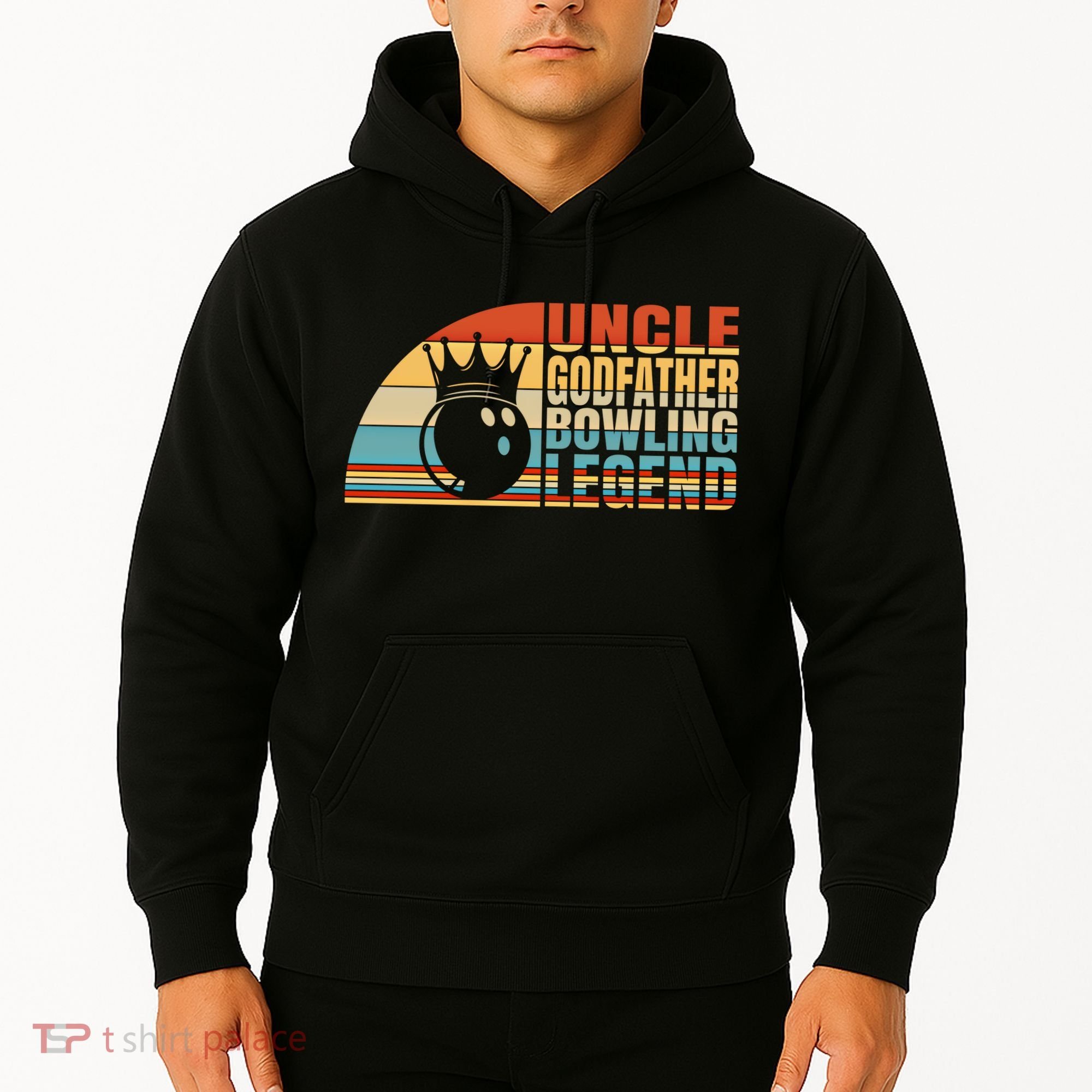 Uncle Godfather And Bowling Legend Bowling Uncle Gift Hoodie