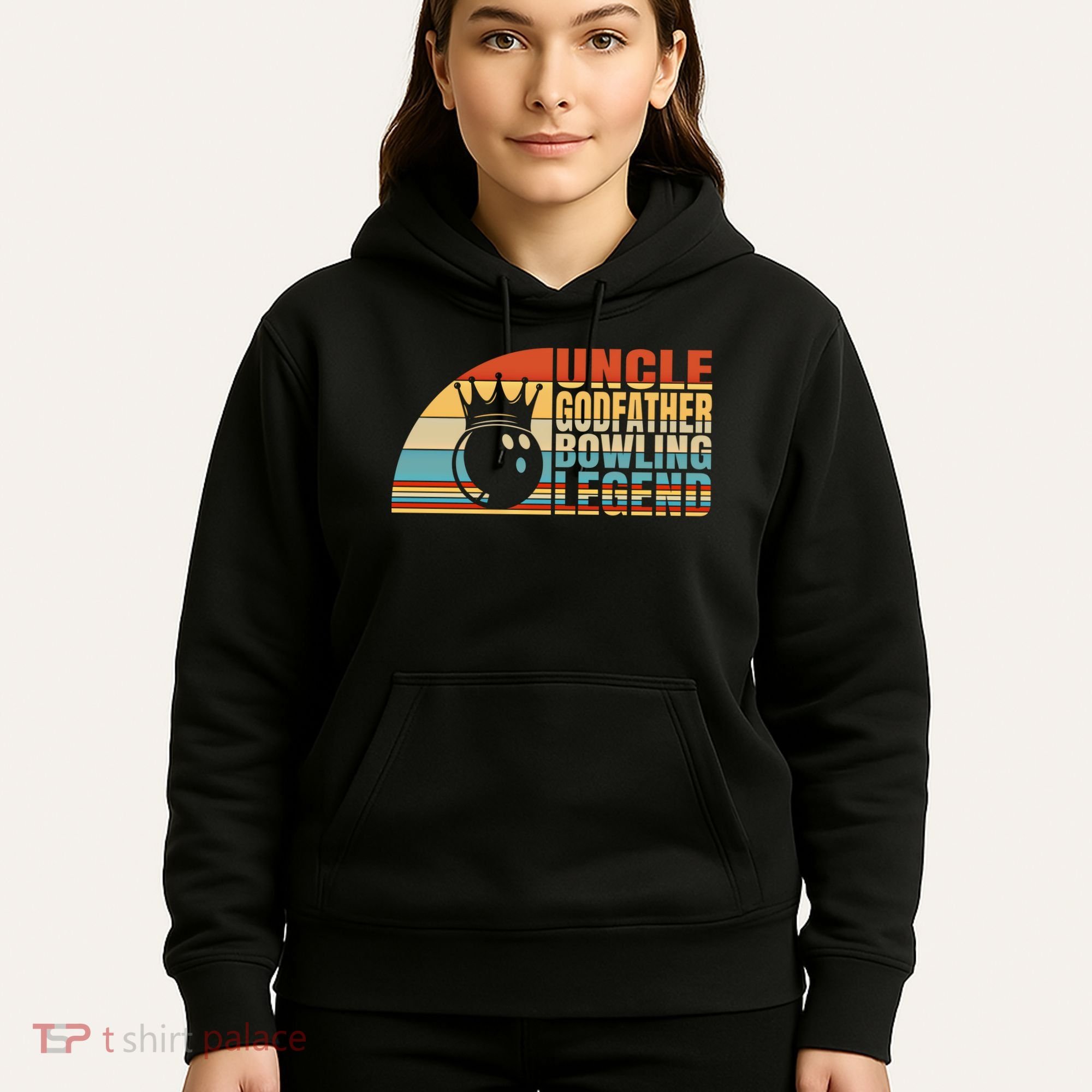 Uncle Godfather And Bowling Legend Bowling Uncle Gift Hoodie
