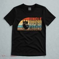 Uncle Godfather And Bowling Legend Bowling Uncle Gift T-Shirt thumb 5