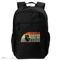 Uncle Godfather And Bowling Legend Bowling Uncle Gift Backpack thumb 0