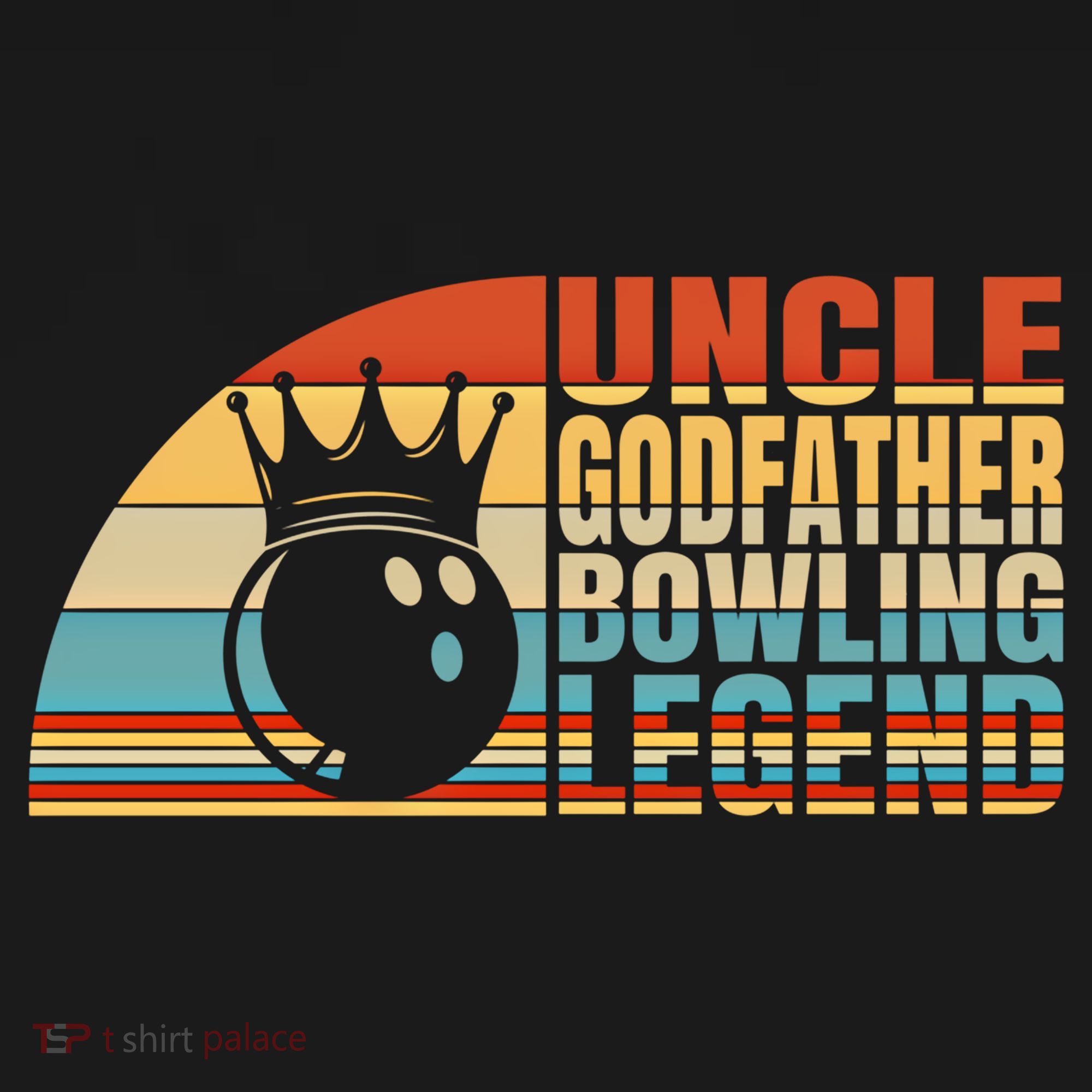 Uncle Godfather And Bowling Legend Bowling Uncle Gift Backpack