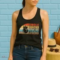 Uncle Godfather And Bowling Legend Bowling Uncle Gift Women's Tank Top thumb 2