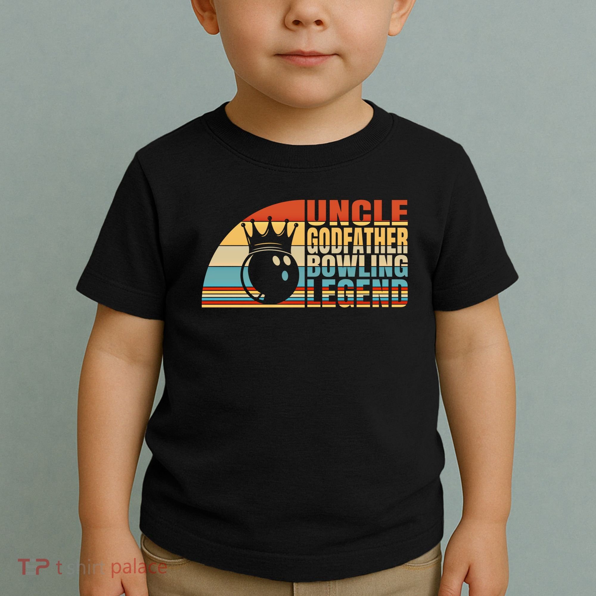 Uncle Godfather And Bowling Legend Bowling Uncle Gift Toddler T-Shirt