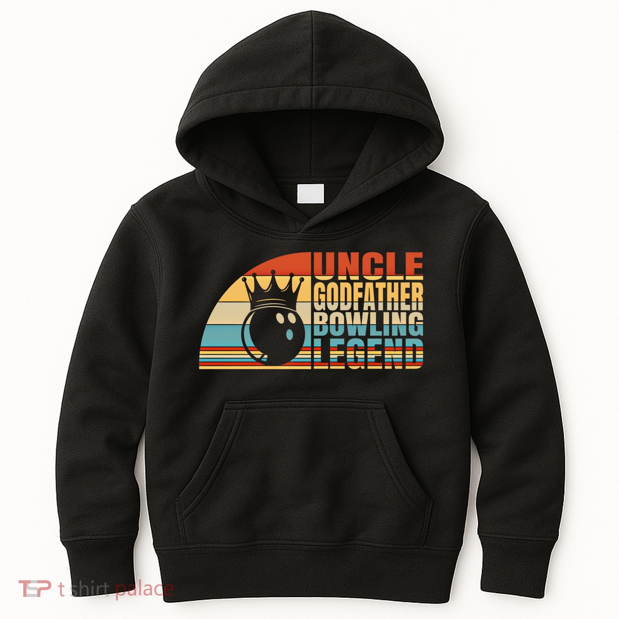 Uncle Godfather And Bowling Legend Bowling Uncle Gift Kids Hoodie