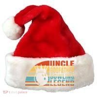 Uncle Godfather And Bowling Legend Bowling Uncle Gift Santa Hat thumb 0