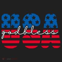 USA God Bless Patriot Celebration Women's Sweatshirt thumb 2
