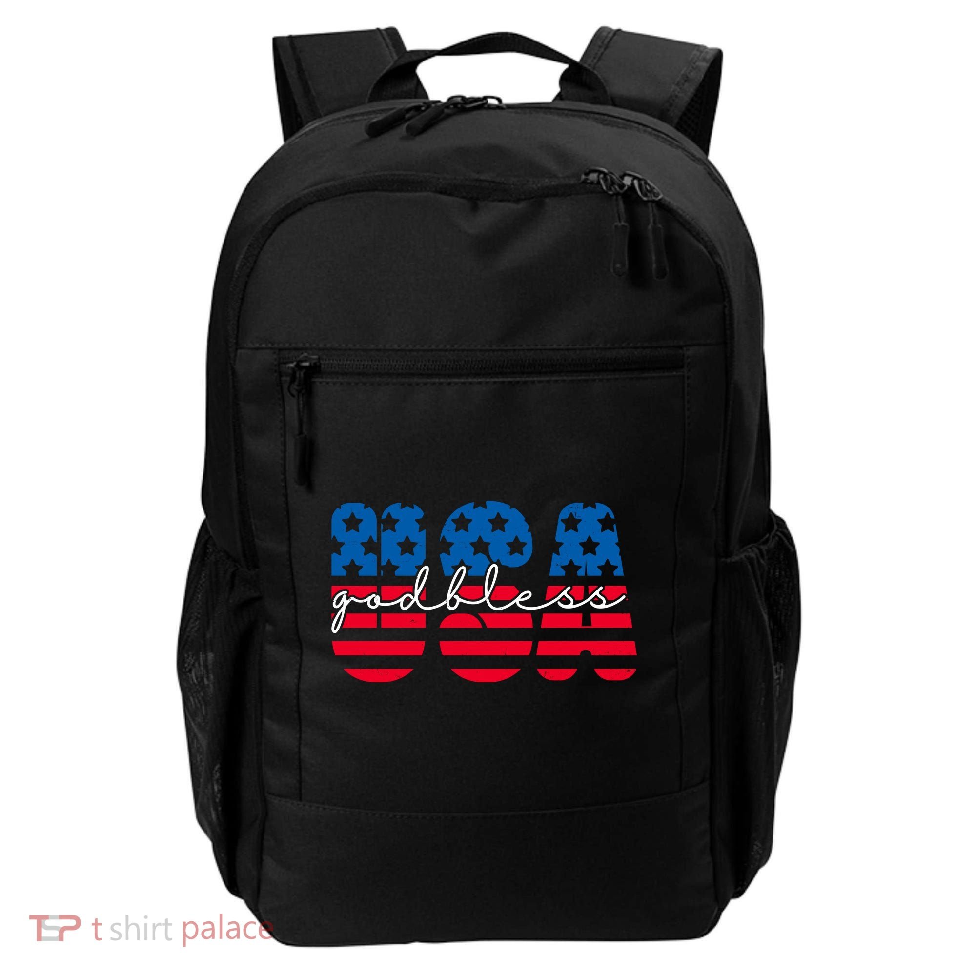 USA God Bless Patriot Celebration Backpack