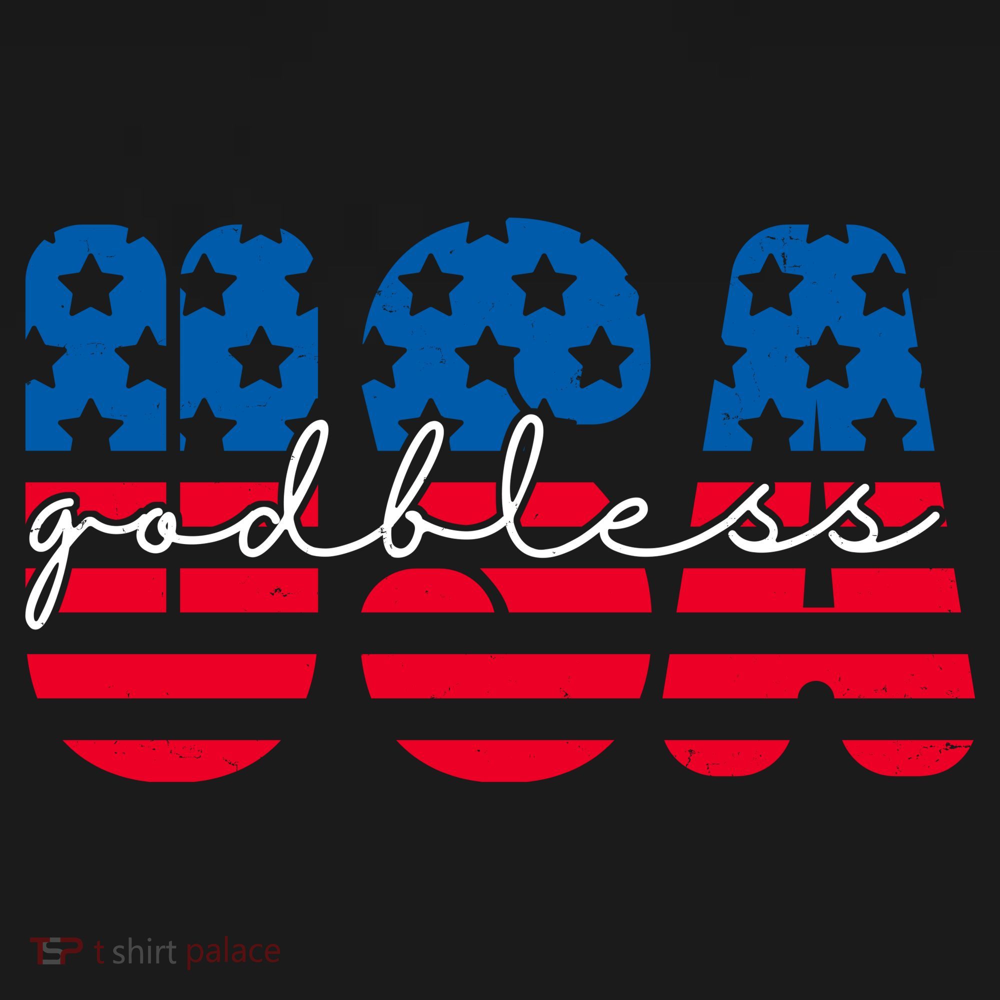 USA God Bless Patriot Celebration Backpack