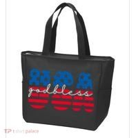 USA God Bless Patriot Celebration Tote Bag thumb 3