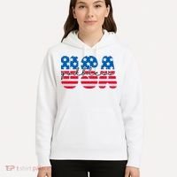 USA God Bless Patriot Celebration Hoodie thumb 5
