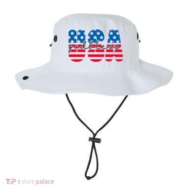 USA God Bless Patriot Celebration Bucket Hat
