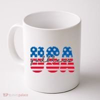 USA God Bless Patriot Celebration Coffee Mug thumb 0