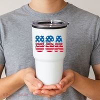 USA God Bless Patriot Celebration Tumbler thumb 2