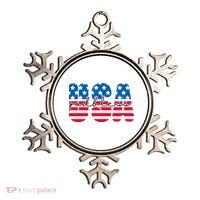 USA God Bless Patriot Celebration Ornament thumb 0