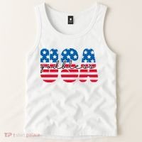USA God Bless Patriot Celebration Tank Top thumb 2