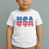 USA God Bless Patriot Celebration Toddler T-Shirt thumb 2