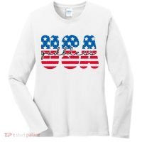 USA God Bless Patriot Celebration Women's Long Sleeve Shirt thumb 0