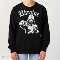 Ukraine Gift Flag Ukraini Kyiv Ukrainian Ukrajina Kyiv Women's Sweatshirt thumb 0