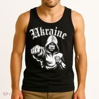 Ukraine Gift Flag Ukraini Kyiv Ukrainian Ukrajina Kyiv Tank Top thumb 3