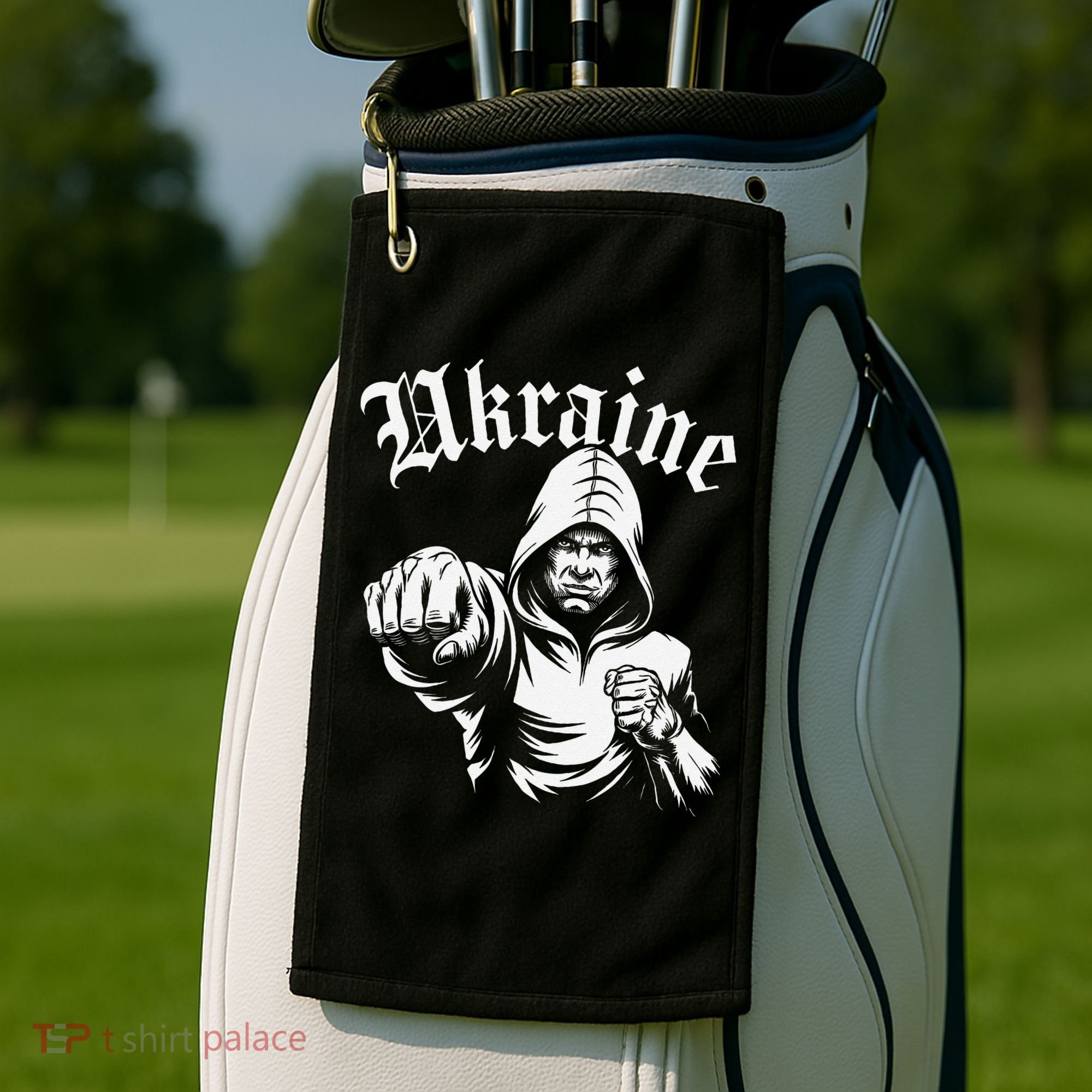 Ukraine Gift Flag Ukraini Kyiv Ukrainian Ukrajina Kyiv Golf Towel