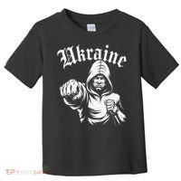 Ukraine Gift Flag Ukraini Kyiv Ukrainian Ukrajina Kyiv Toddler T-Shirt thumb 0