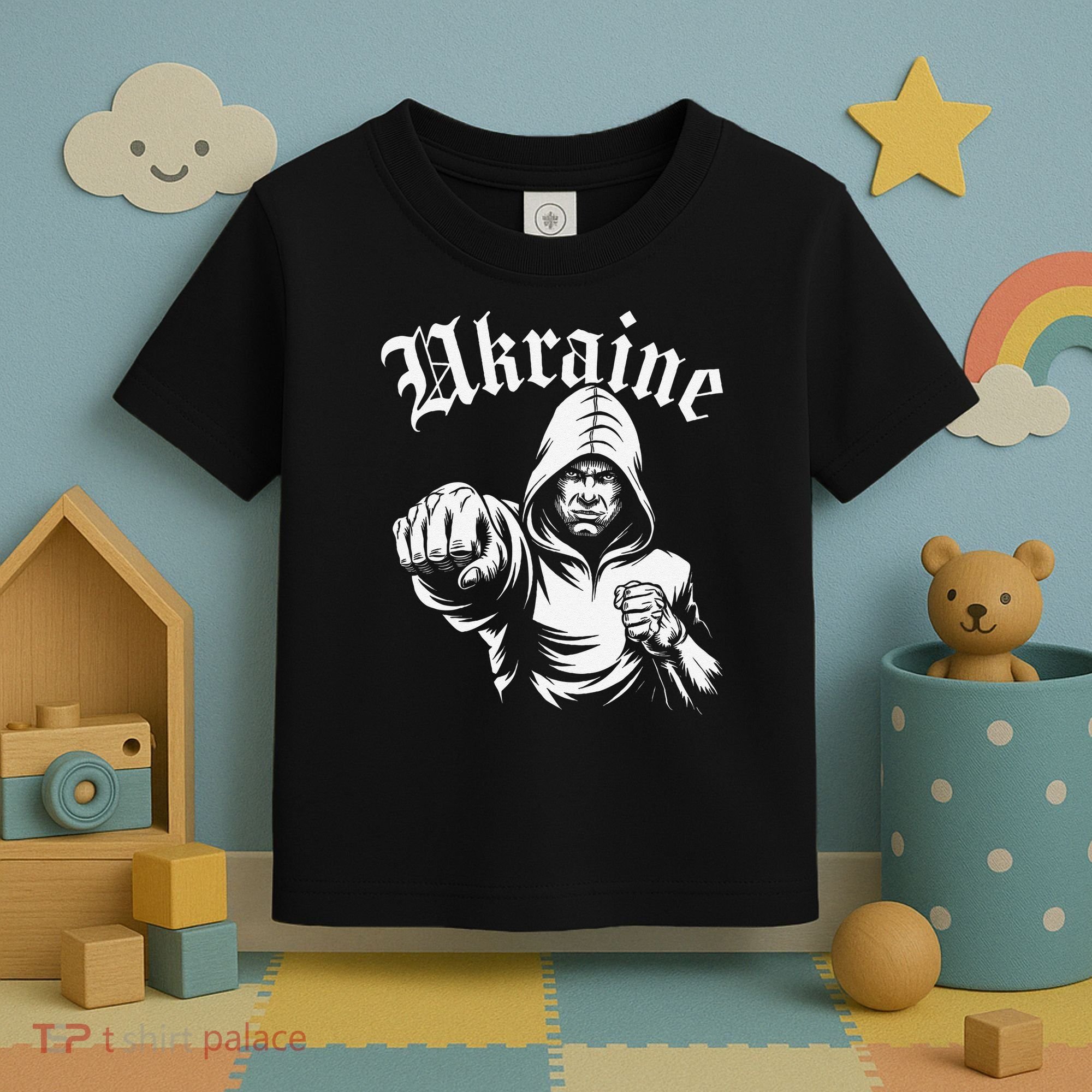 Ukraine Gift Flag Ukraini Kyiv Ukrainian Ukrajina Kyiv Toddler T-Shirt