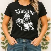 Ukraine Gift Flag Ukraini Kyiv Ukrainian Ukrajina Kyiv Women's T-Shirt thumb 2