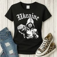 Ukraine Gift Flag Ukraini Kyiv Ukrainian Ukrajina Kyiv Women's T-Shirt thumb 3