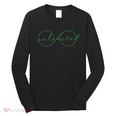 Unlimited Glasses Green Good Witch Bad Witch Long Sleeve Shirt