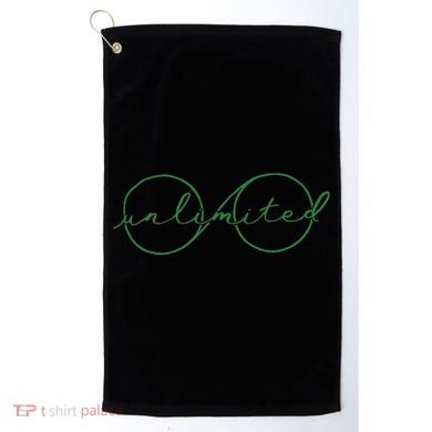 Unlimited Glasses Green Good Witch Bad Witch Golf Towel