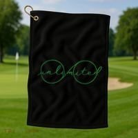 Unlimited Glasses Green Good Witch Bad Witch Golf Towel thumb 1