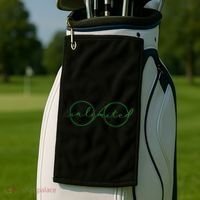 Unlimited Glasses Green Good Witch Bad Witch Golf Towel thumb 2