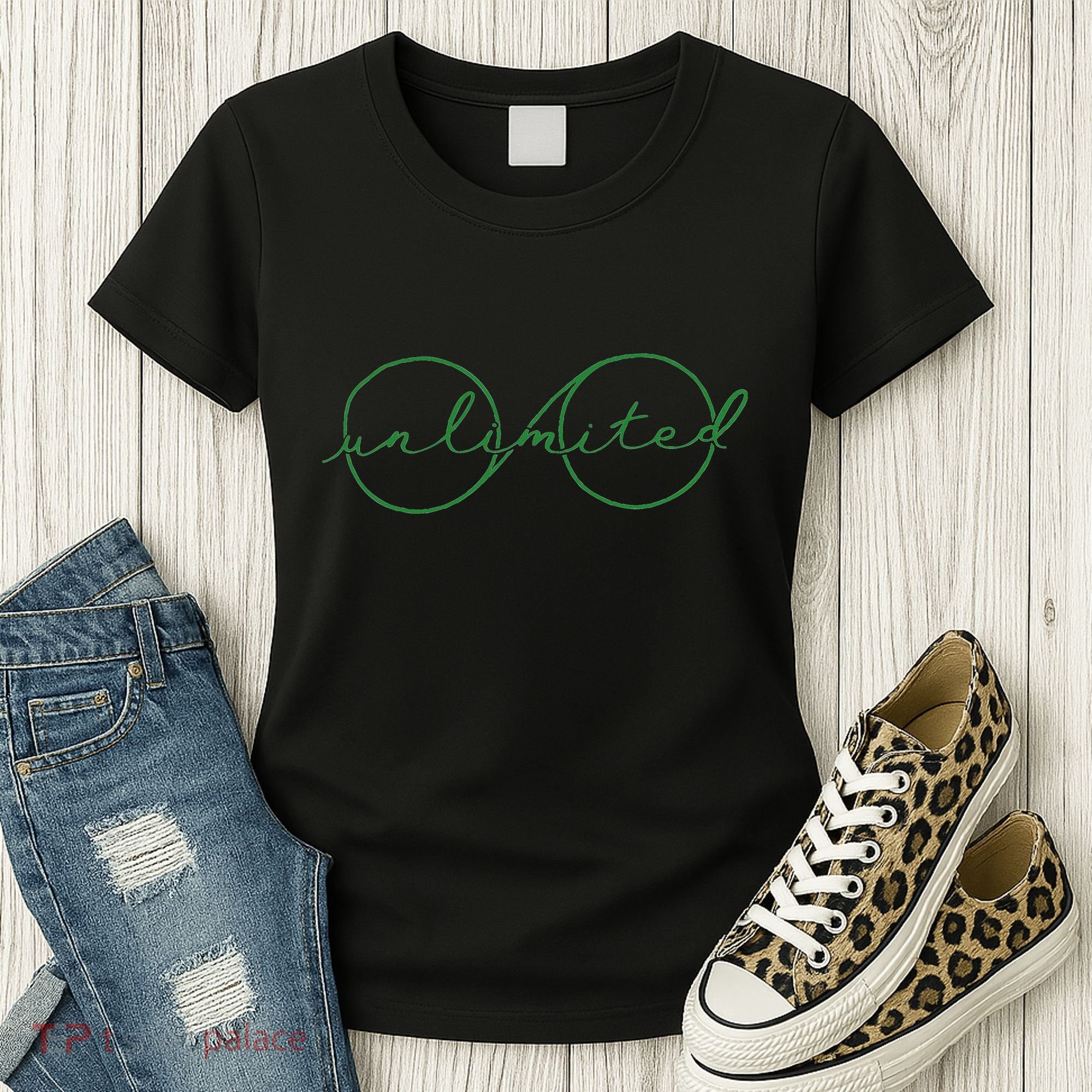 Unlimited Glasses Green Good Witch Bad Witch Women's T-Shirt