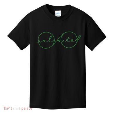 Unlimited Glasses Green Good Witch Bad Witch Kids T-Shirt