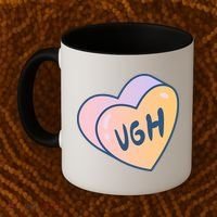 Ugh Heart Coffee Mug thumb 2